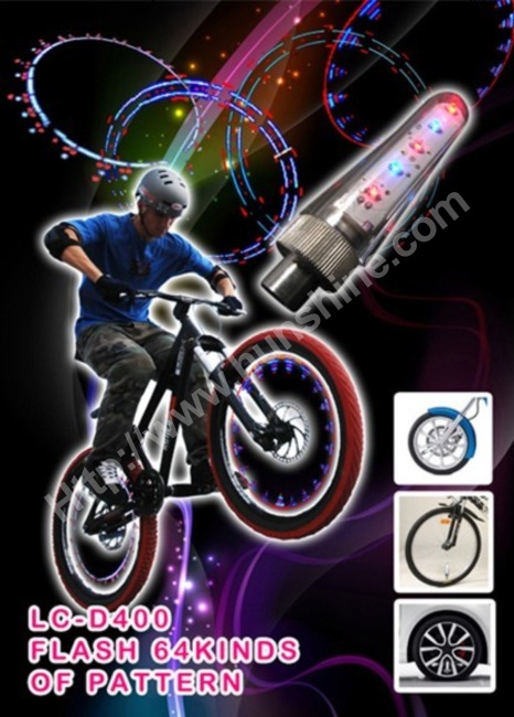 3*AG10 battery 5led Bicycle wheel light