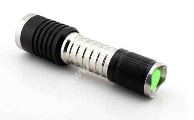 stainless steel Ultra bright rechargeable CREE t6 led flashlight