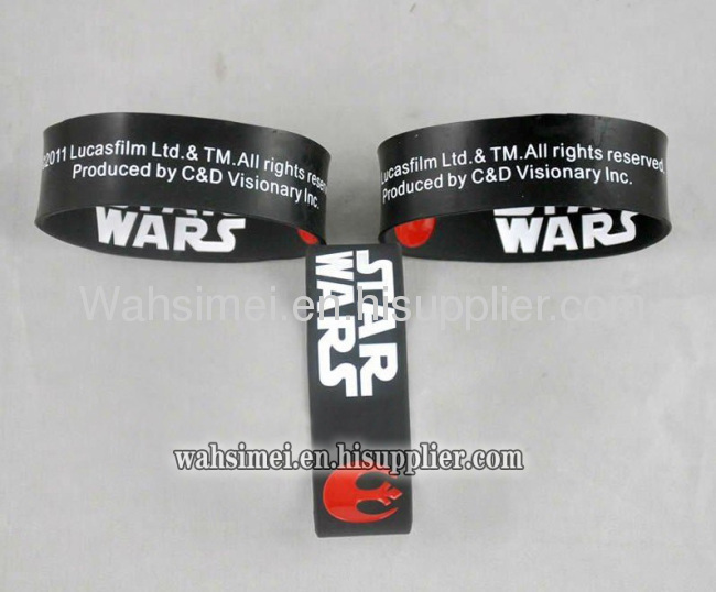 Silicone wristband factory direct sales custom silicon bracelet