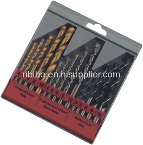 Crescent 15pc multi purpose drill bit set