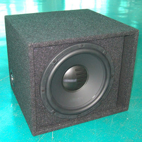 Carpet single car speaker cabient