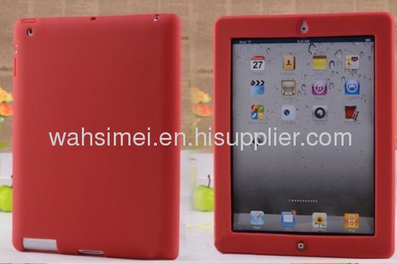 2012 New arrival Colourful Silicon case for ipad 2/3