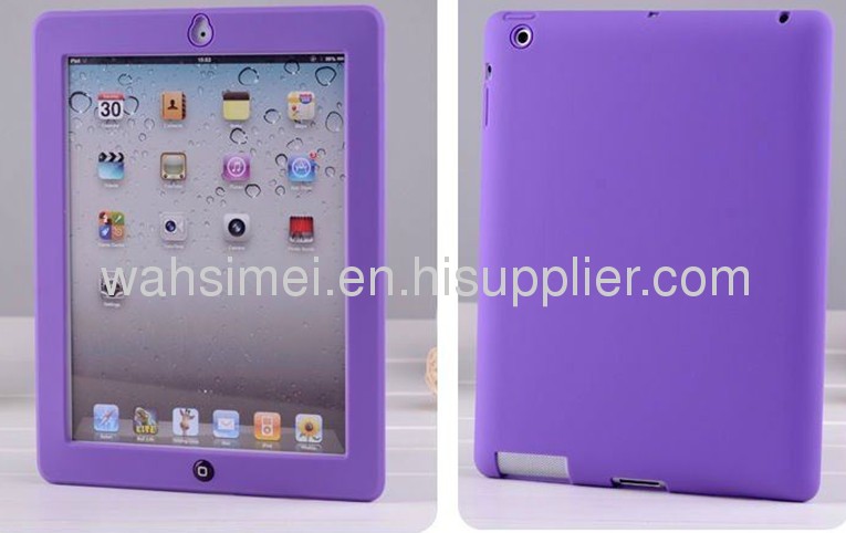 2012 New arrival Colourful Silicon case for ipad 2/3