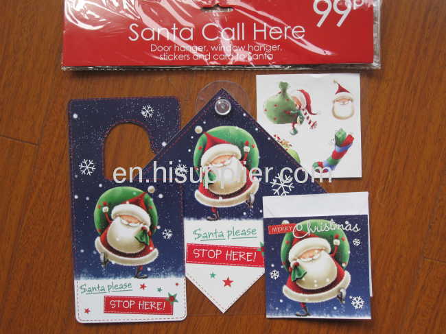 Christmas card Santa Call Here Pack