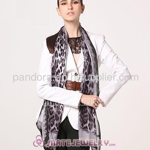 Fashion Leopard Hermes Silk Scarf Pashmina Scarves Shawls Wholesale