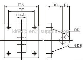 CA SC/SU Pneumatic Cylinder Accessories single earring