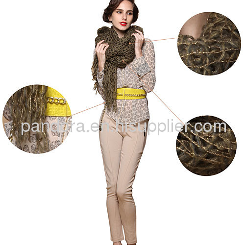 2012 Christmas Extra Long Mesh Mohair Scarves Shawl Wolesale