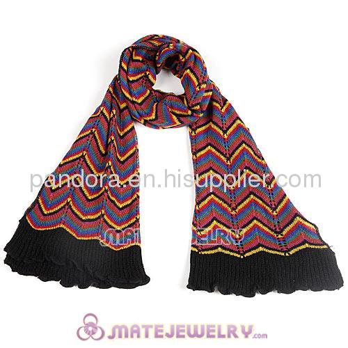 Mori Girl Fashion Bohemia Style Falbala Knitting Scarves Shawls