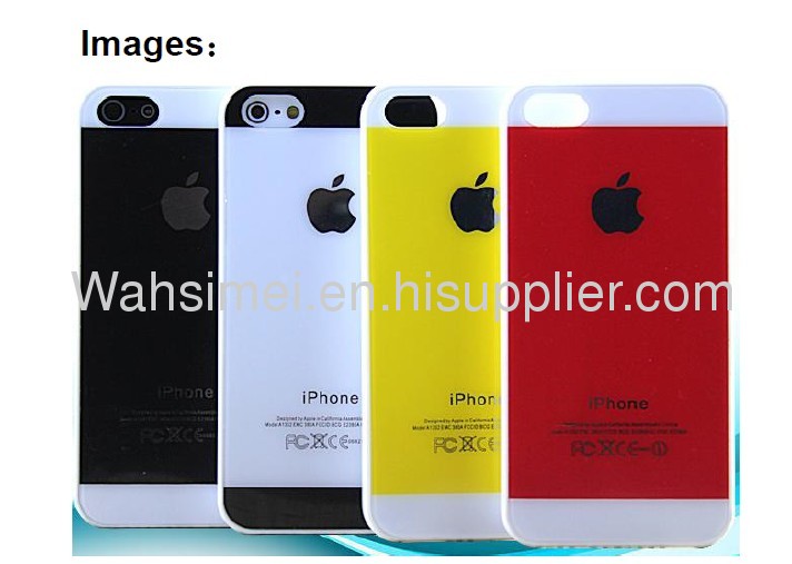 iphone5 large gap in the PC (plastic) Mobile protective shell for iphone 5 case