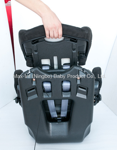 9-36KGS CAR SEAT V8B BLACK RED