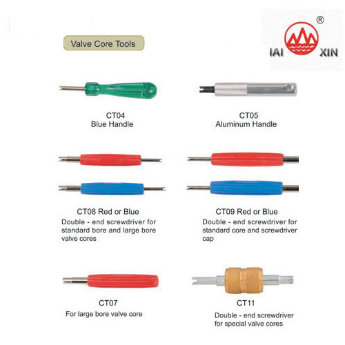 High carbon steel valve core tools