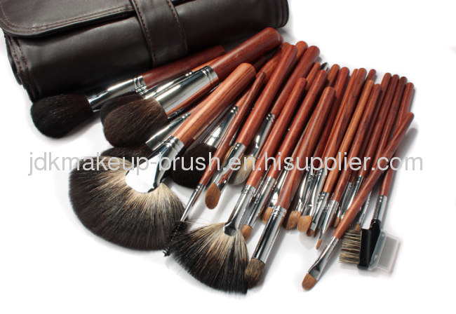 28pcs Professional High Quality animal hair makeup brush set