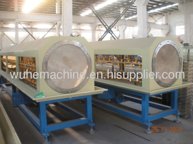 Large diameter PE pipe production line 