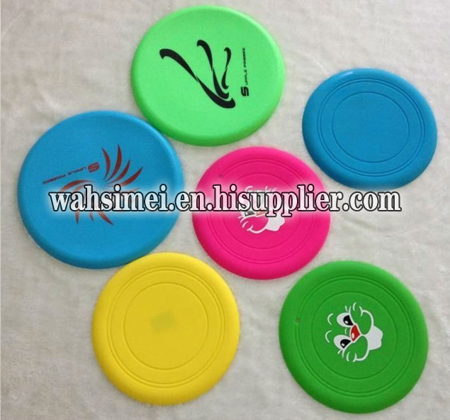 Food grade silicone flying disc for promotional gift