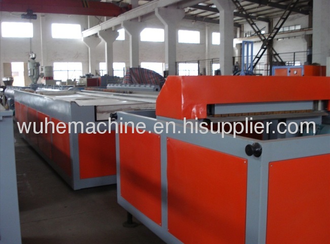 WPC profile extrusion line 