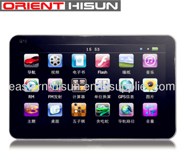2012 New Design with High Quality Q10 7.0 inch High Clear GPS Navigators