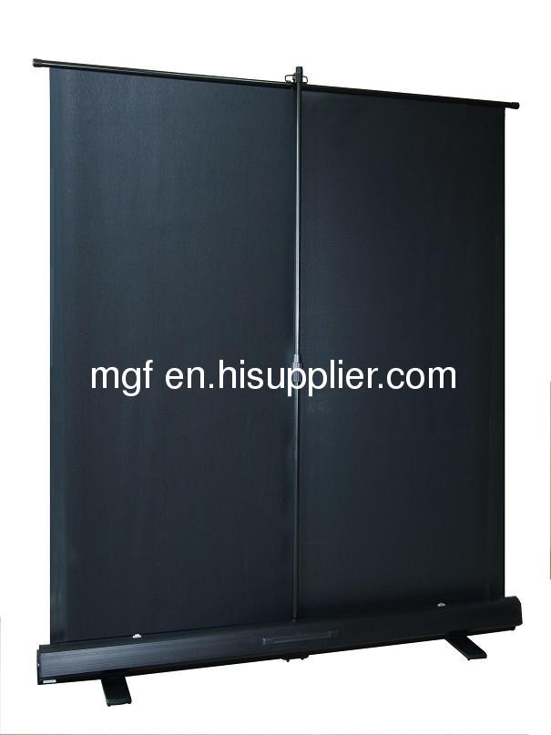 Pole floor standing projection screen