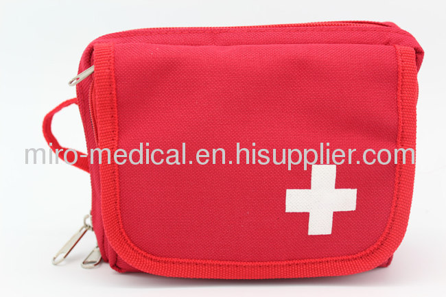 Muliti-layers oxford material small but big volume outdoor first aid kit