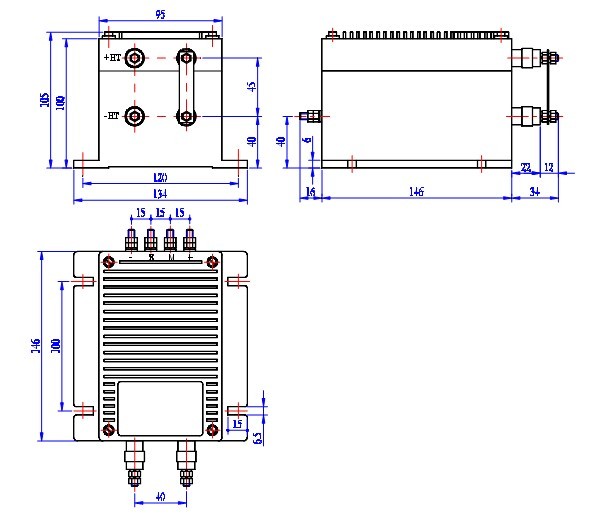 NV200-6400V Voltage Transducer 