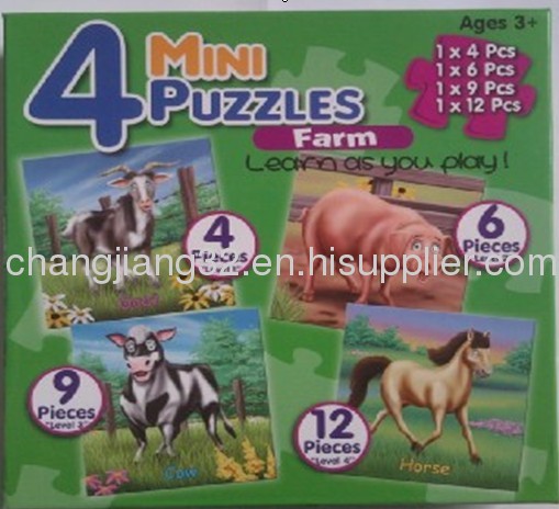 31 Pieces Mini Puzzles