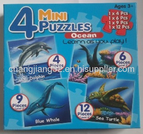31 Pieces Mini Puzzles