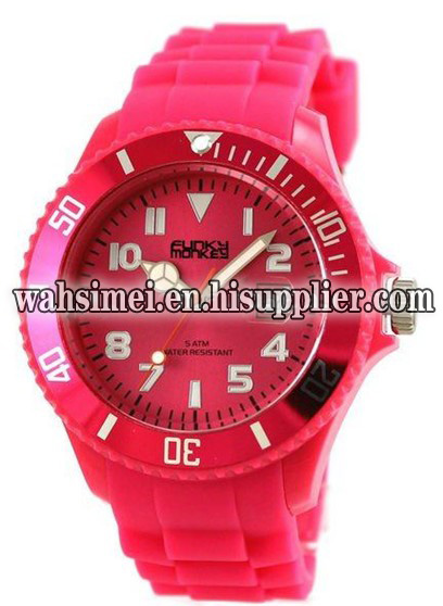 Popular silicone watch new arrival Slap band watch
