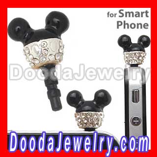 Cute Disney Character Minnie Mouse iphone Earphone Jack Plug Stopper Wholesale