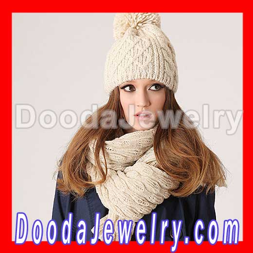 2012 Fashion Womens Winter Chunky Knitted Wool Hats