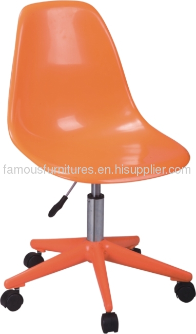 red classic wood base Eames DSR dining Chair 