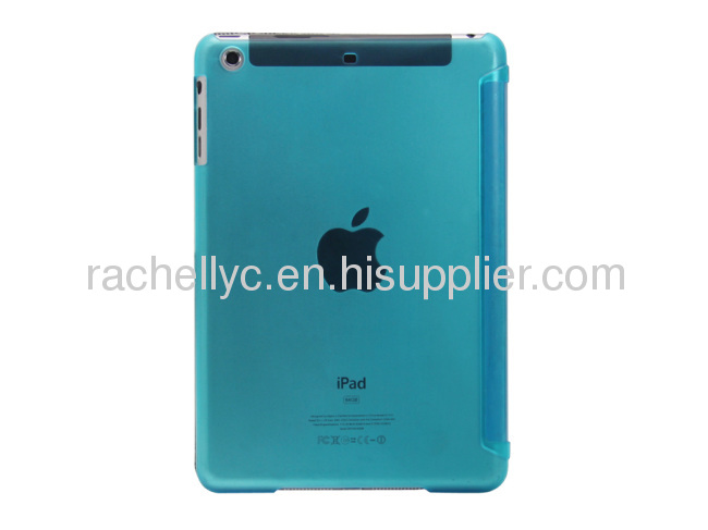 iPad mini smart case with stand3 way folding case for iPad mini Slim leather case for iPad mini 