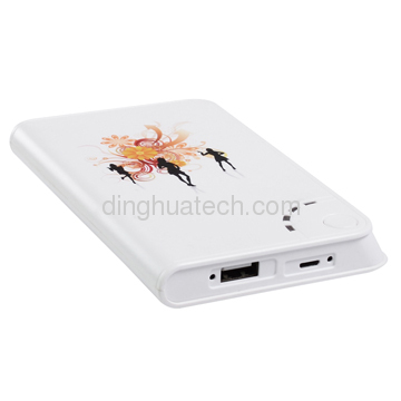 6000mAH USB Rechargeable Portable Mobile Power Supply