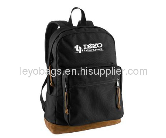 2012 black leisure backpack bag