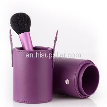 2012 latest 7pcs cosmetic brush set with the cylindrical case