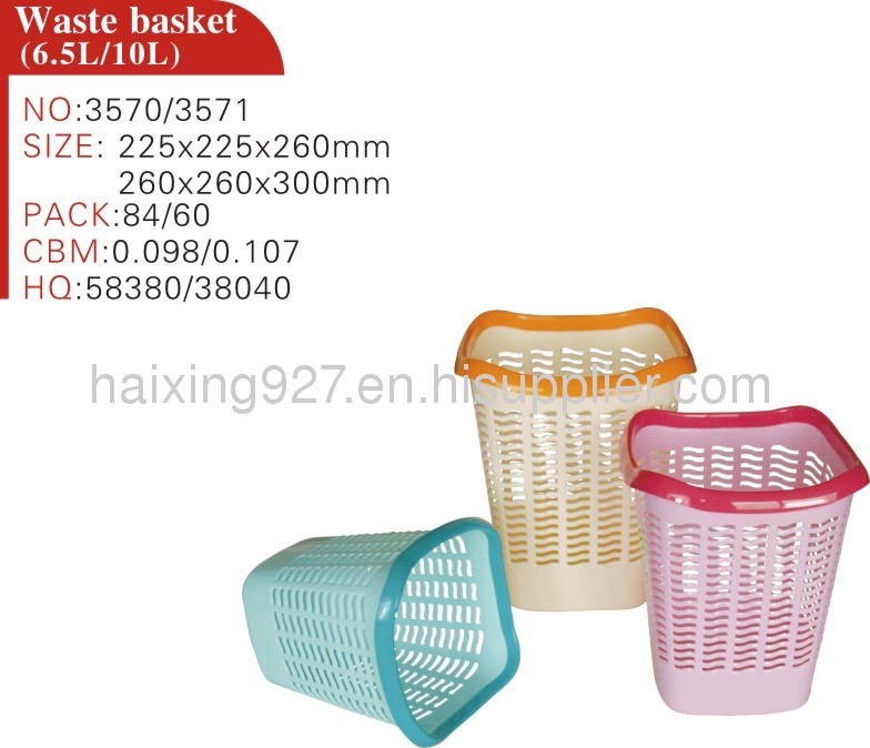 Plastic Waste Basket