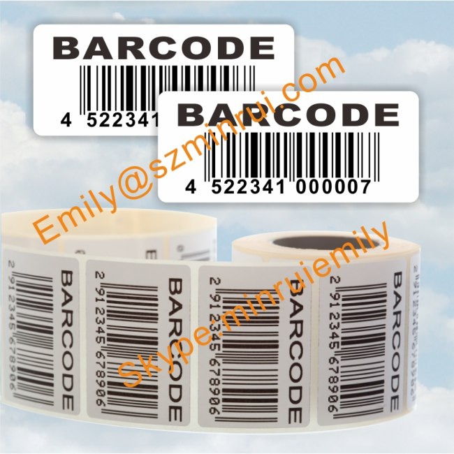 Custom Barcode Labels,Self Adhesive Bar Code Stickers