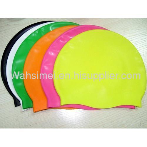 Adults swimming silicone cap with OEM service available 