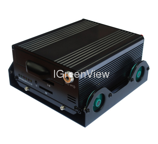 4 channels 3G mobile DVR with GPS and motion detection for vehicles