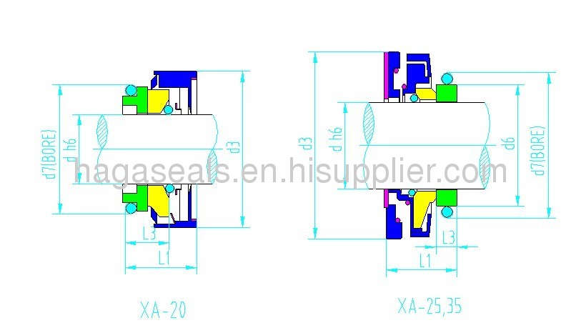 HG Industrial Pump Seal