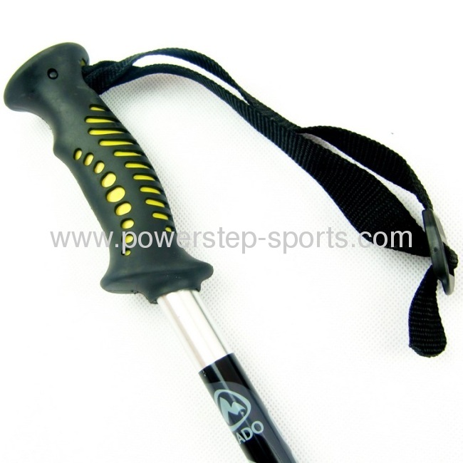 TUV GS approved PVC Grip Aluminum alloy skiing pole