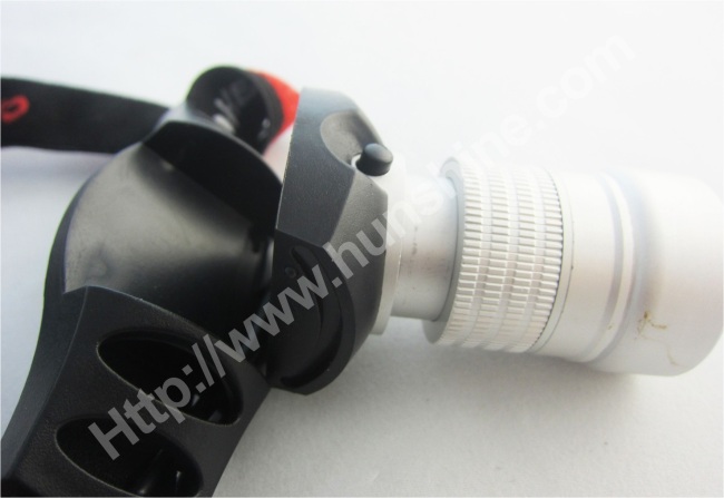 CREE Q5 LED 3*AAA battry Alu. alloy zoom Headlight 