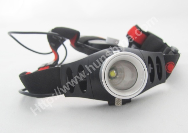 ABS+Alu. alloy 1W led zoom headlamp 