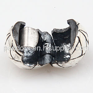 925 Sterling Silver european Lotus Flower Clip Wholesale