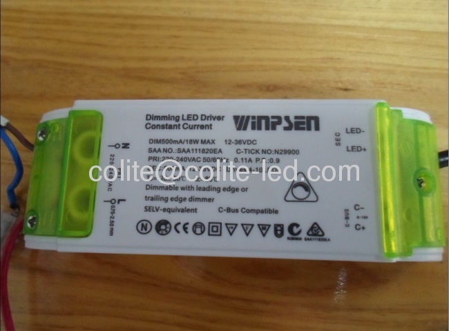 Dimmable constant current led driver