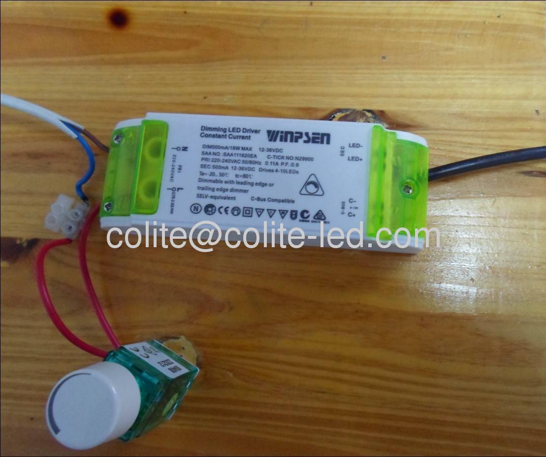 Dimmable constant current led driver