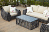 2013new design outdoor garden furniture round wicker sofa set