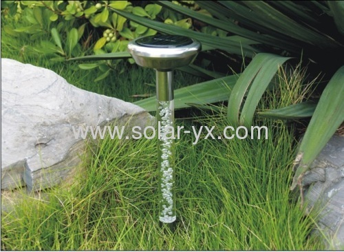 POLYacrylic solar lawn light