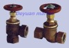 marine female thread bronze globe valve