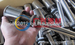 Slot 0.25mm wedge wire screen nozzle manufacturer