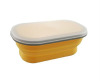 silicone square lunch box