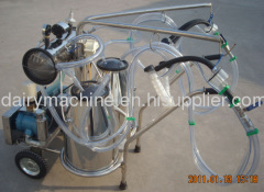 rotary vacuum pump mobile sheep milker